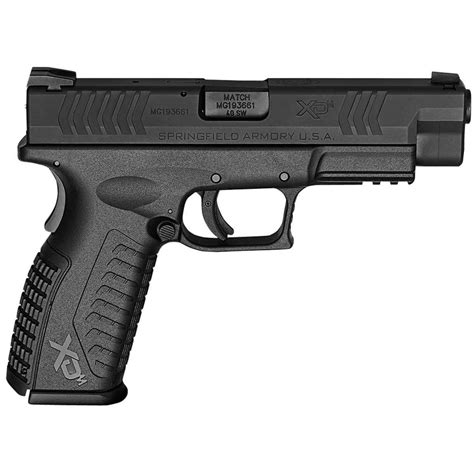 Springfield Armory XD(M) 40 S&W 4.5in Blued Pistol - 16+1 Rounds | Sportsman's Warehouse