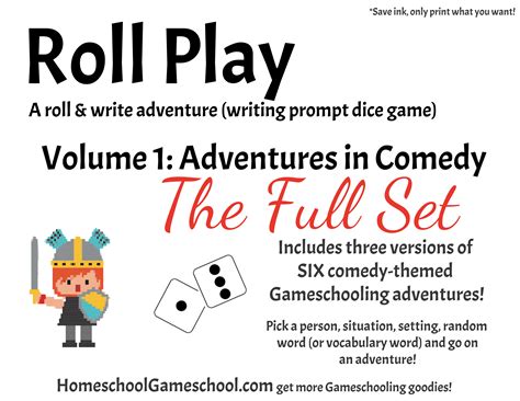 Roll Play Vol. 1 FULL SET (Comedy Theme) • Gameschool Academy