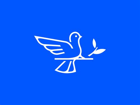 Dove Logo - Bird Logo Design by DAINOGO on Dribbble