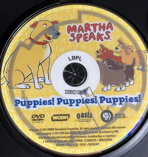 Martha Speaks DVD Disc by ALEXLOVER366 on DeviantArt