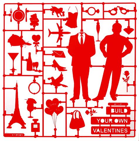 If It's Hip, It's Here (Archives): Airfix Build Your Own Valentine!