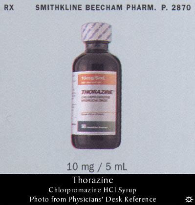 Erowid Pharms Vaults : Images : thorazine bottle