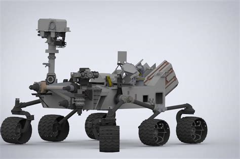 Mars Curiosity Rover - - 3D CAD model - GrabCAD