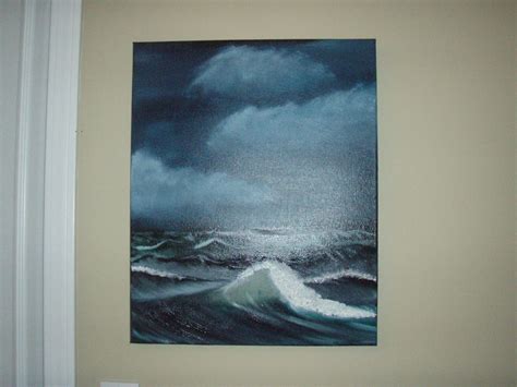 Ocean Storm Oil Painting - Instructables