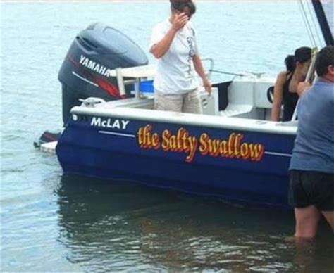 Creatively Funny Boat Names - 22 Pics