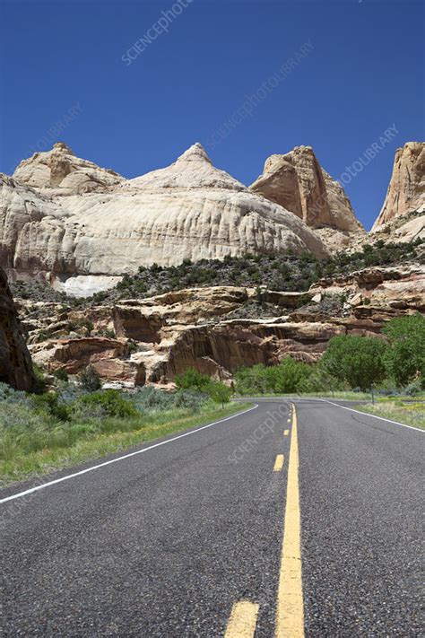 Navajo Sandstone formations, USA - Stock Image - C023/4127 - Science Photo Library