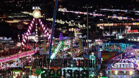 Las atracciones preferidas de la Feria de Málaga, en fotos