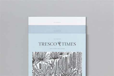 Tresco Island print, website and branding | Nixon Design