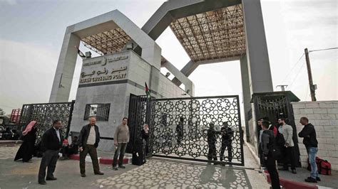 Egypt to temporarily open Rafah border crossing days after 'negotiations with Hamas'