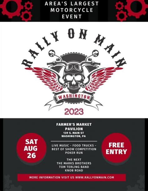 Rally on Main 2023 Motorcycle Event - CycleFish