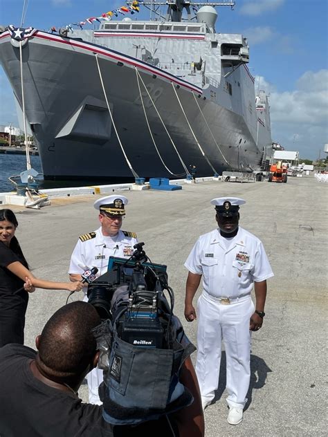 DVIDS - Images - Future USS Fort Lauderdale (LPD 28) Media Day [Image 6 ...