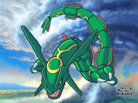 Pokemon Rayquaza Drawing at GetDrawings | Free download