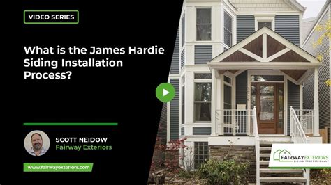 What is the James Hardie Siding Installation Process?