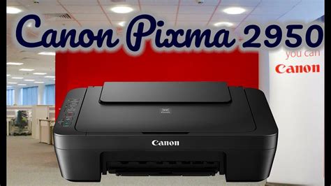 Canon PIXMA MG2950 review - hands on - first impression | Unboxing - YouTube