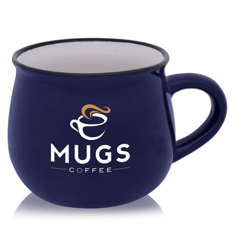 12 oz. Two Tone Glossy Pottery Custom Coffee Mugs | CM1009 - DiscountMug | Mugs, Custom coffee ...