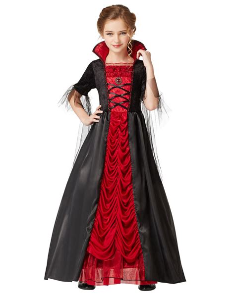 Victorian Vampiress Girls Costume – Spirit Halloween | Vampire costume kids, Vampire halloween ...