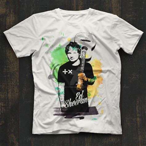 Ed Sheeran White Unisex T-Shirt - Tees - Shirts