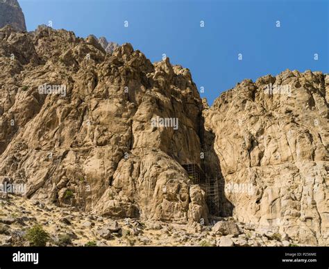 Bisotun Mountain in Iran Stock Photo - Alamy