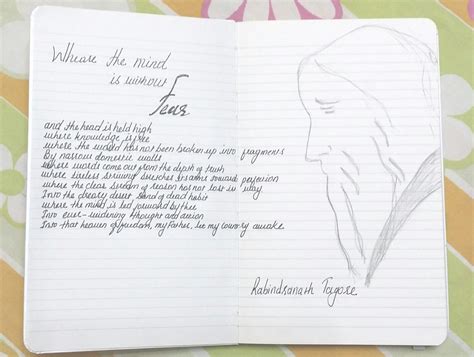 Where the mind is without fear... - myMoleskine Community