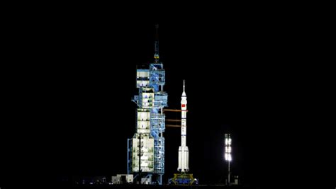 China launches second crewed mission to build space station - SABC News - Breaking news, special ...