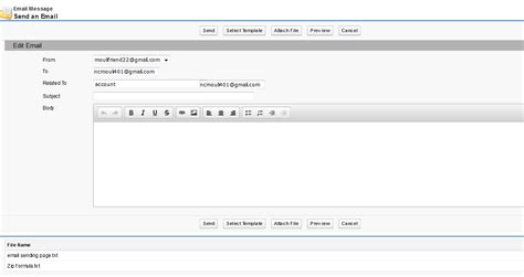 visualforce - How to implement Send an Email functionality for custom object - Salesforce Stack ...