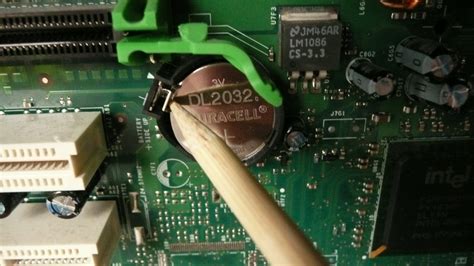 hair in the gate: Adventures with BIOS batteries... fixing the Dell Dimension 8400