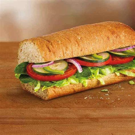 Subway Footlong Veggie Delite Nutrition Facts