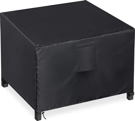 Amazon.com : AZQPOD Fire Pit Cover Square 36 Inch, Fire Table Cover Waterproof, Heavy Duty ...