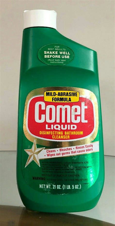 Comet Bathroom Cleaner Msds