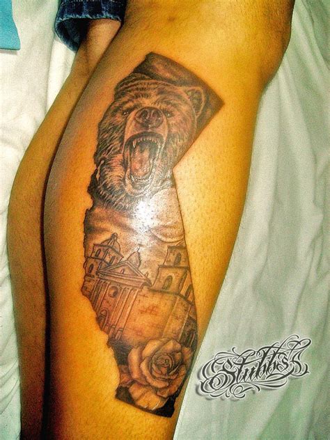 california tattoo by MISTERSTUBBS on DeviantArt