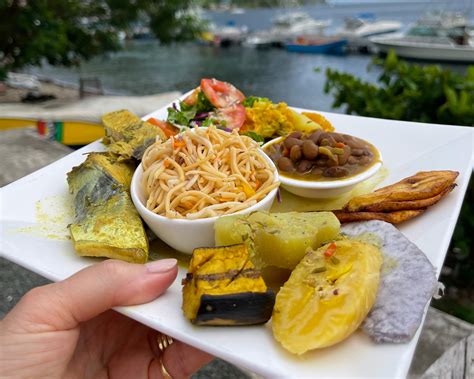 Food in St Lucia Photo Heatheronhertravels.com | Heather on her travels