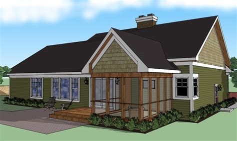 Craftsman Style House Plan - 3 Beds 2 Baths 2023 Sq/Ft Plan #51-512 - Houseplans.com