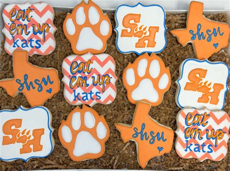 Sam Houston State Graduation Cookies - 1 Dozen (002) – casebakes cookies