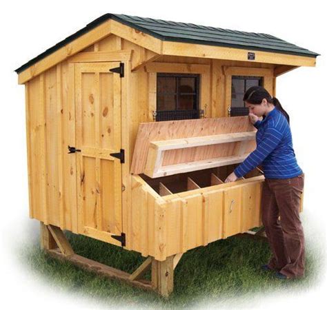 5x6 Prefab Chicken Coop KIT - Eastern US | Chickens backyard, Portable chicken coop, Building a ...