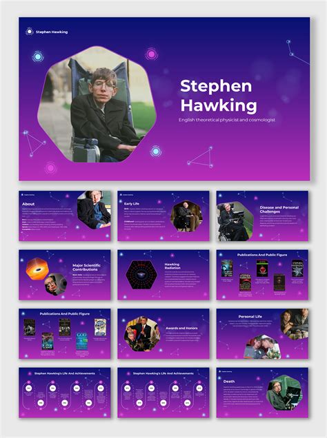 Buy Now! Stephen Hawking PowerPoint And Google Slides