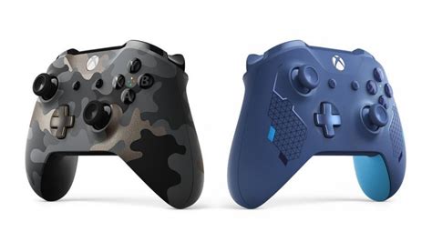 Night Ops Camo & Sport Blue Xbox Wireless Controllers revealed | Shacknews