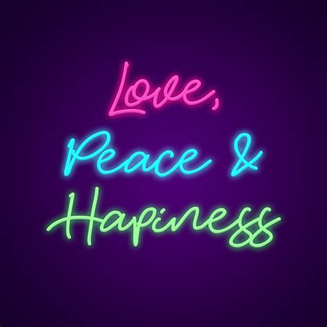 Peace Love And Happiness Wallpapers