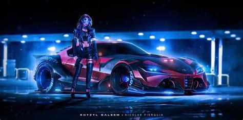 khyzyl saleem art | Car wallpapers, Amazing cars, Cyberpunk