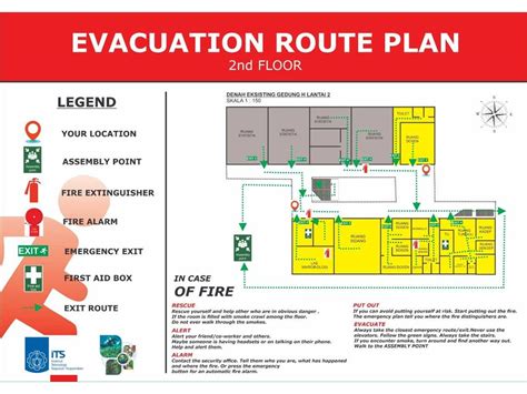 Emergency Evacuation Routes - Departemen Biologi