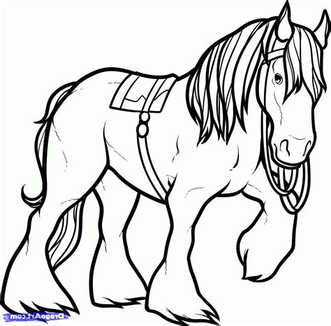 Friesian Horse Coloring Pages at GetColorings.com | Free printable colorings pages to print and ...