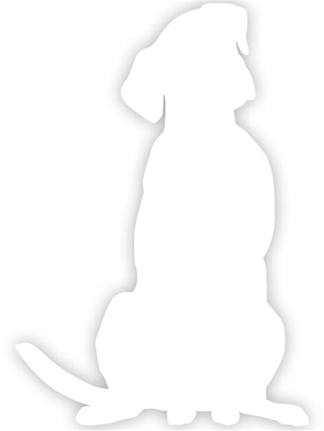 Download White Dog Silhouette - White Dog Silhouette Transparent ...