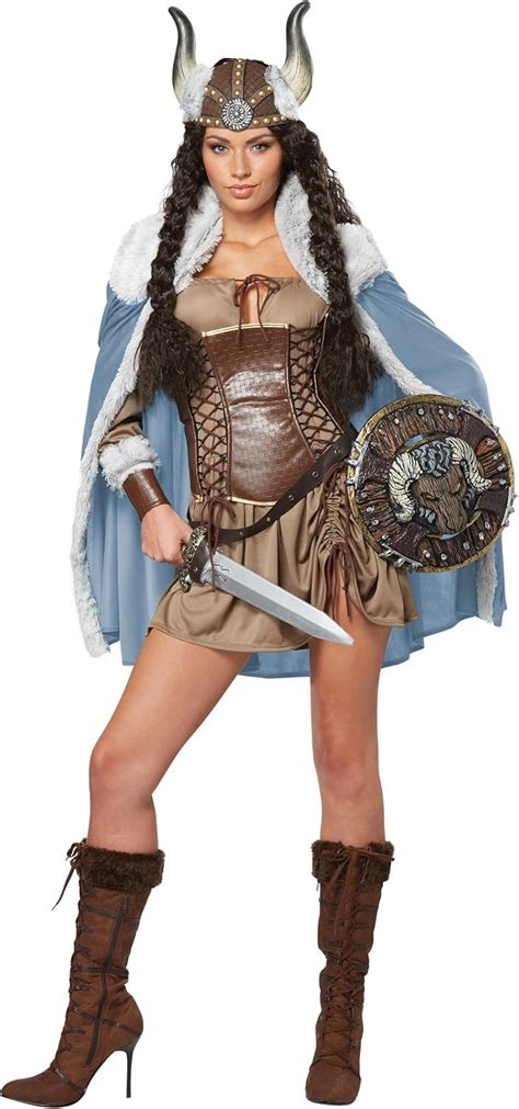 Amazon.com: Women's Viking Vixen Costume : Clothing, Shoes & Jewelry