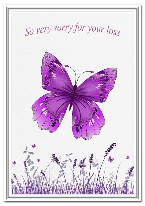 Buy Sorry for Your Loss Card - Deepest Sympathy and Condolences Card – Sincere Words for Loss of ...