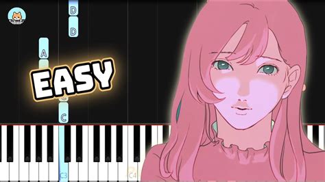 YOASOBI - "Racing Into the Night " - EASY Piano Tutorial & Sheet Music ...