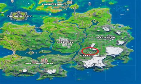 Find Fortnite Catty Corner Vault Location: Fortnite Season 3 Challenge