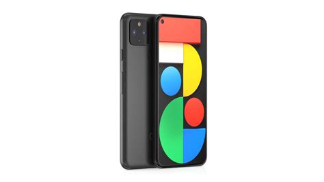 Google Pixel 5 Just Black - 3D Model by frezzy