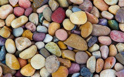 Download wallpapers colorful pebbles, close-up, colorful stone texture, pebbles backgrounds ...