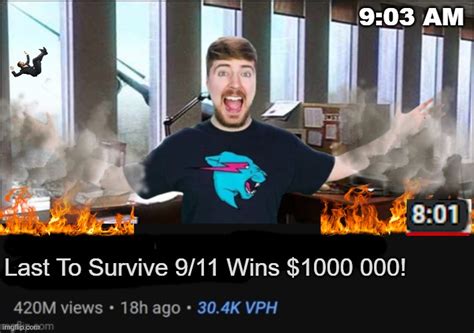 i tried to photoshop and made a slightly offensive mrbeast thumbnail - Imgflip