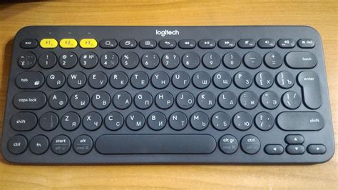 Обзор от покупателя на Клавиатура Logitech K380 Wireless Keyboard Grey (920-007584) — интернет ...