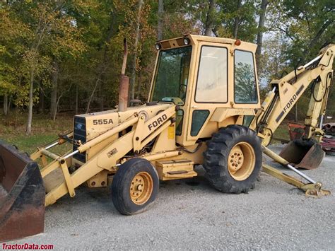 TractorData.com Ford 555A backhoe-loader tractor photos information